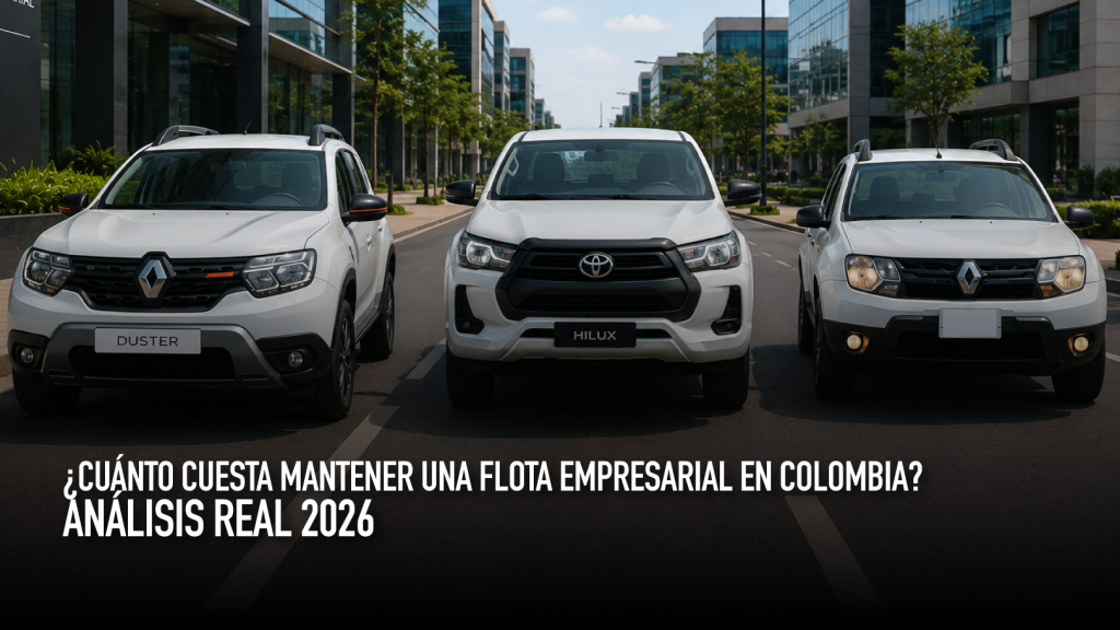 costo flota empresarial Colombia