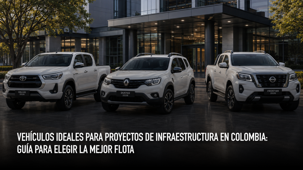 flota para proyectos de infraestructura